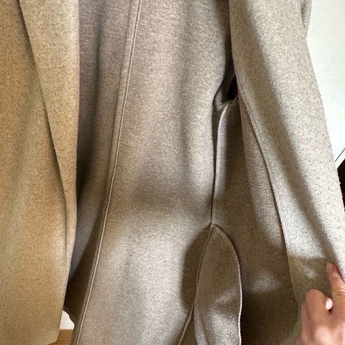 Zara coat like new, beige brown, size XS