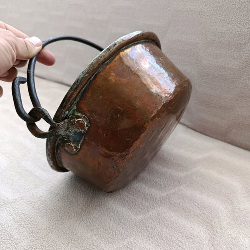Copper jug used, very old in good condition
