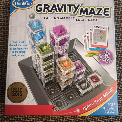 Gravity Maze board game like new by Thinkfun