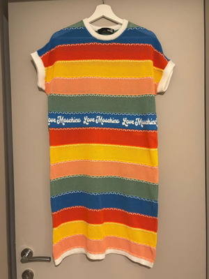 Moschino colorful loose knit dress new, Italian size 40