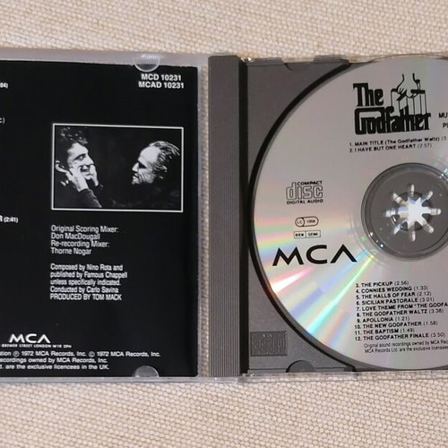 The Godfather Original Motion Picture Soundtrack CD used