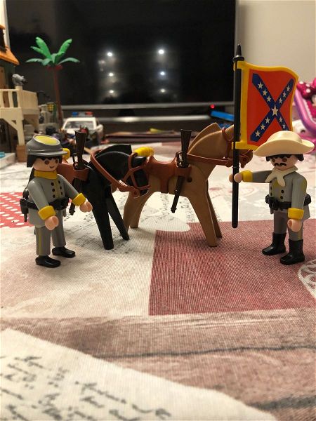  Playmobil 3783 Confederate Soldiers