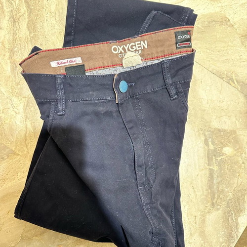 Oxygen Battersea navy men's chino pants like new
