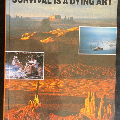 Survival and Action Books used, Survival is a Dying Art and The Eagle Has Landed