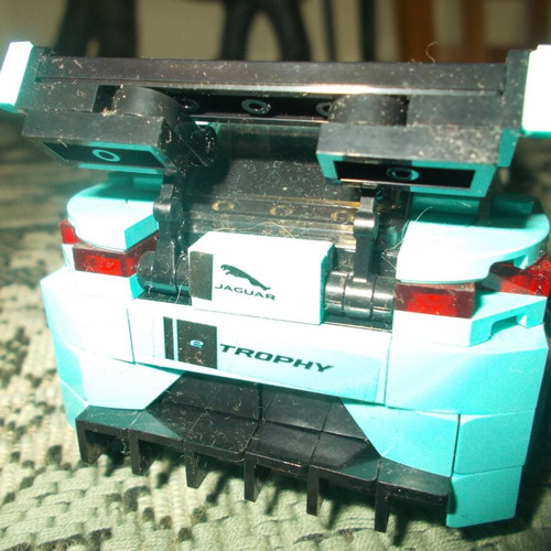 Lego Speed Champions and Technic models used, set of 2