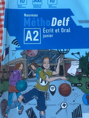 Nouveau MéthoDelf A2 junior βιβλίο εκμάθησης γαλλικών