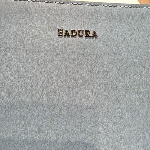 Badura shoulder bag like new, blue faux leather