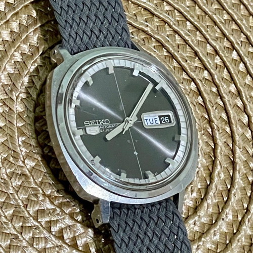 Seiko 6119-6003 Vintage watch used, gray