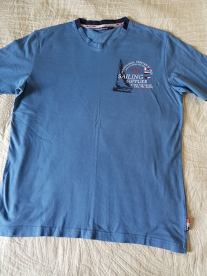 T shirt blue size large like new
