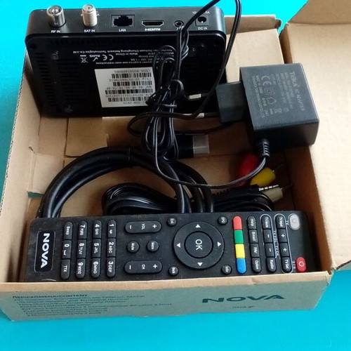 Nova equipment like new with decoder and remote control