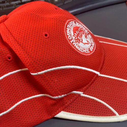Olympiacos Drive Fit cap like new, red size L
