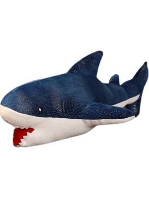 Shark plush doll new, 80cm with hypoallergenic lining