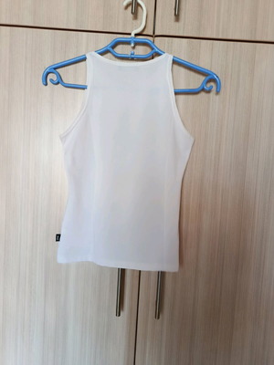 Infashion blouse with cut-out shoulders S used, black and white