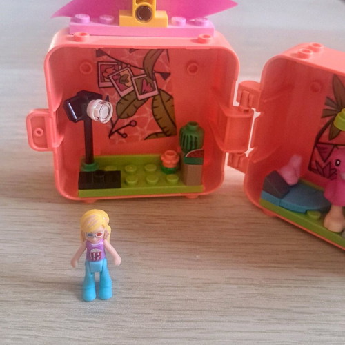 Lego Friends Olivia's Flamingo Cube like new