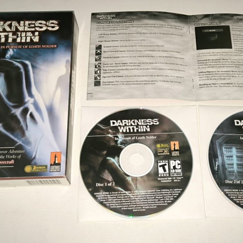 Darkness Within In Pursuit of Loath Nolder PC used, adventure