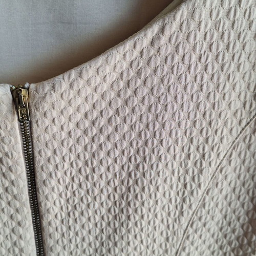 BSB Medium Beige Waffle Bow Mini Dress like new