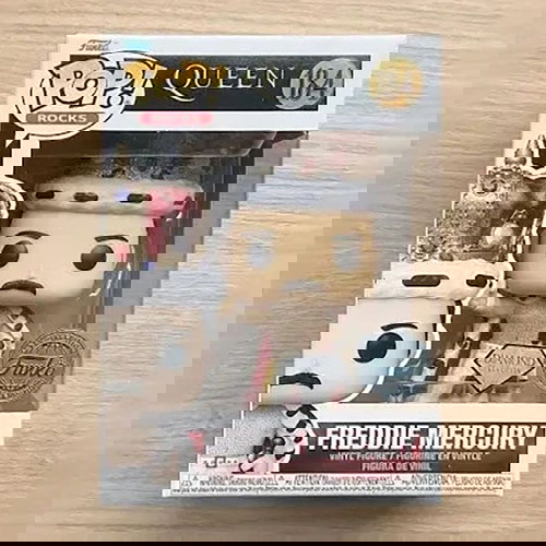 Funko Pop Freddie Mercury Diamond #184 αυθεντικό σε άριστη κατάσταση