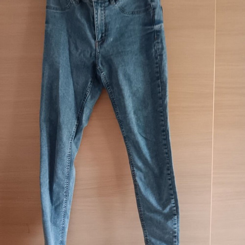 Sinsay women's blue denim jeans used