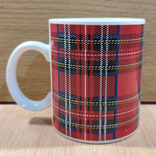 Johnnie Walker Scotch Whisky Ceramic Mug used, vintage advertising