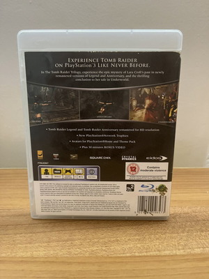 Tomb Raider Trilogy HD PS3 game