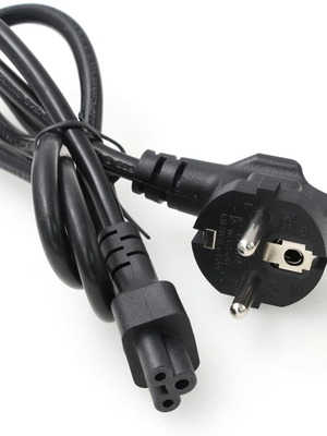 Power Cable Schuko to 3-Pin Mickey Mouse IEC C5 1.5m new