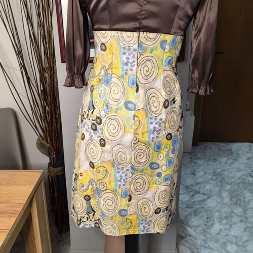 Art Nouveau Midi Dress Gustav Klimt Tree of Life new, artistic design