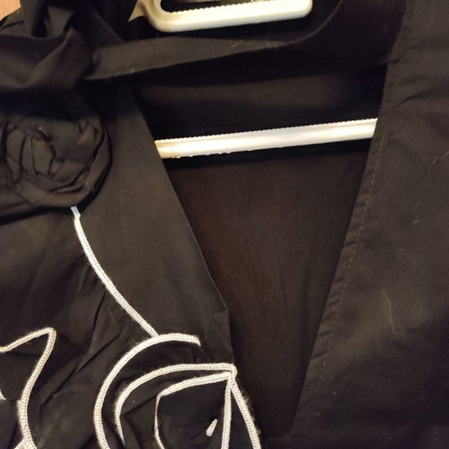 Branded evening shirt like new, black, size M