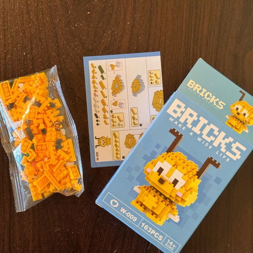 Disney Pluto building blocks like new, 163 pieces with instructions