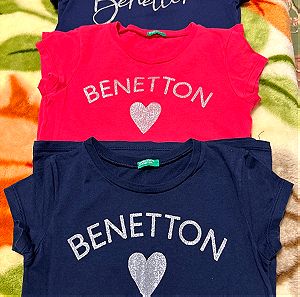 Benetton T-shirt 6-7-8