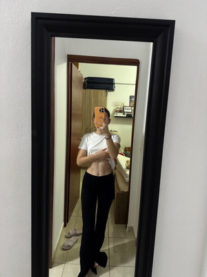 Muse black pants like new, size S