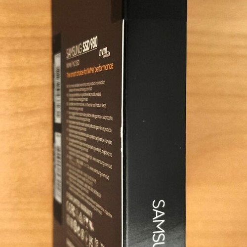 Samsung 980 SSD 500GB NVMe PCIe 3.0 sealed