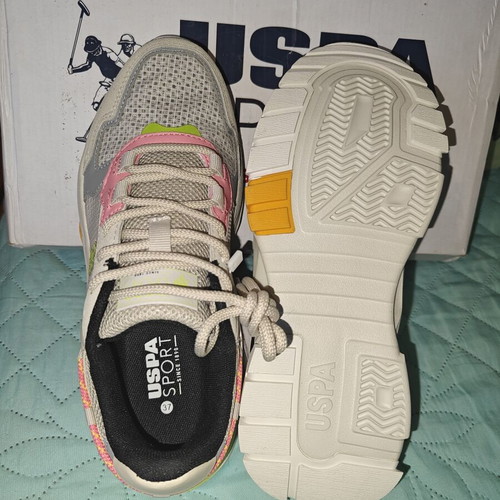 U.S. Polo Assn. Vincent Wmn 4Fx sneakers new, multicolor, size 37