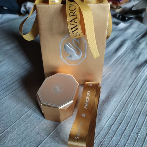 Swarovski Vienna Collection Gold Ring Box Limited Edition 130th Anniversary