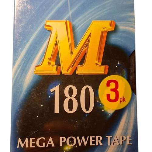 Maxell VHS Video Cassettes 180 Minutes Pack of 3 New