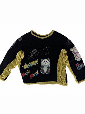 Maurizio vintage designer sweatshirt like new, one size