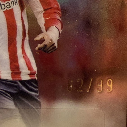 Nico Williams Topps Merlin UEFA 2024/25 Green Autograph Card new