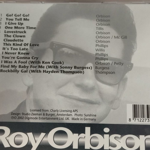 Roy Orbison Triple Treasures 2002 triple official CD new, rock