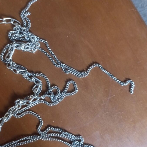 Metal chain 1.5 meters for crafts