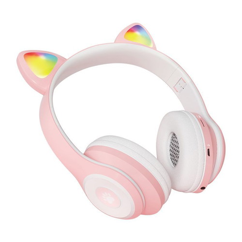 Ασύρματα ακουστικά Cat Headphones CT930 καινούργια με φώτα RGB