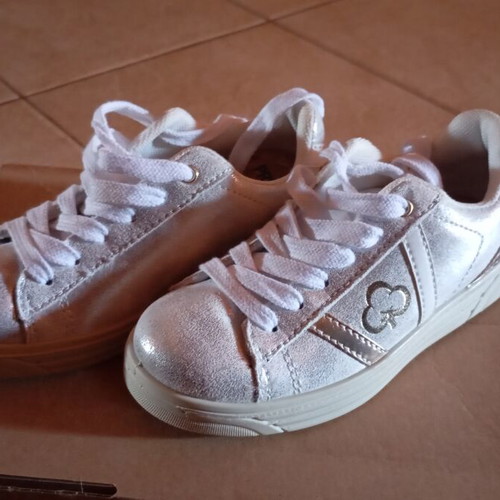 Primigi Silver Sneakers Kids New Size 27