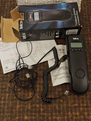 Corded Telephone with Caller ID, New, Black