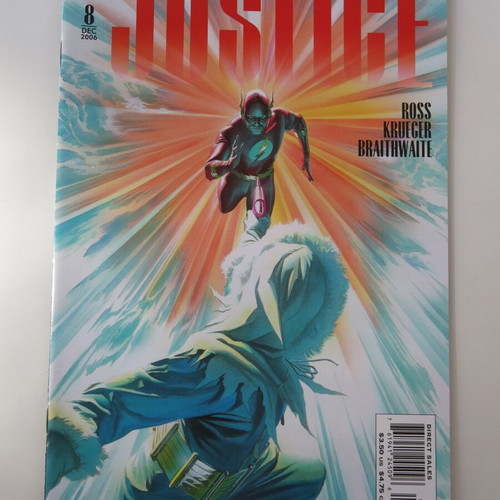 Justice complete set #01-12 near mint, Alex Ross art, English