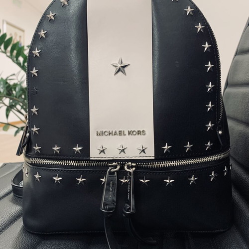 Michael Kors backpack used, leather, 26x33x12 cm