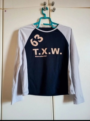 Blue long sleeve shirt like new, size S