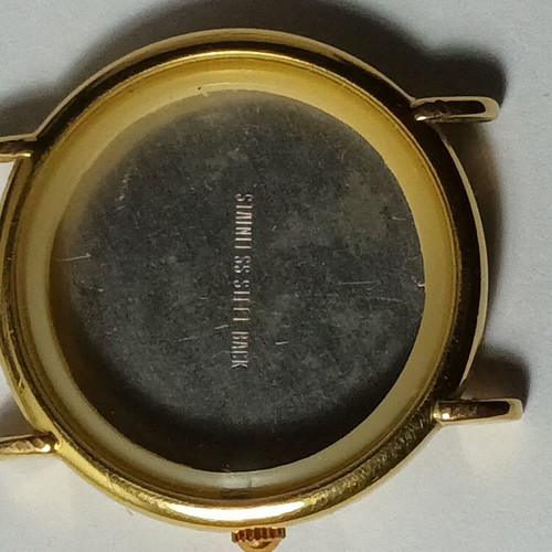 Favre Leuba quartz watch case men's like new