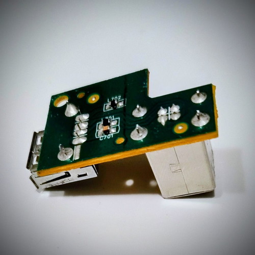 USB-B female to USB-A female adapter board like new