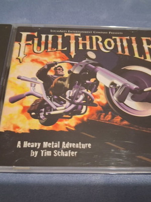 Full Throttle PC game like new, adventure