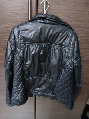Black jacket used, size Small