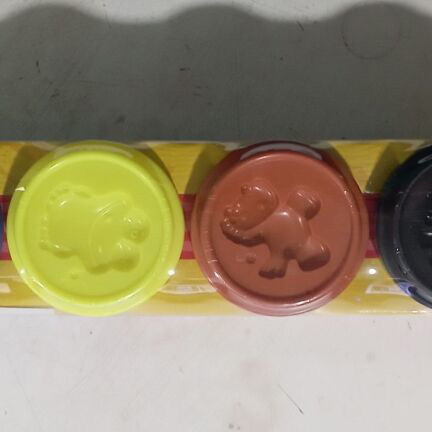 Modeling clay set of 6 colors 32x6x5cm new