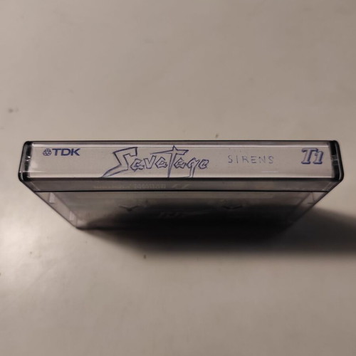 Savatage Sirens cassette tape used, metal